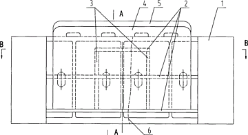 一种水压机铸造上横梁断裂在线修复方法与结构补强装置